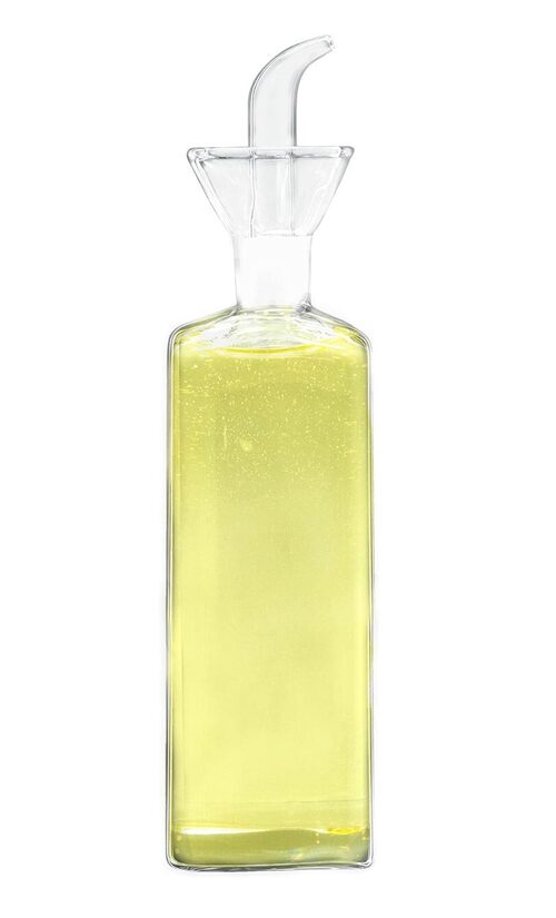 Стеклянная ёмкость для масла, флакон с дозатором 500 мл